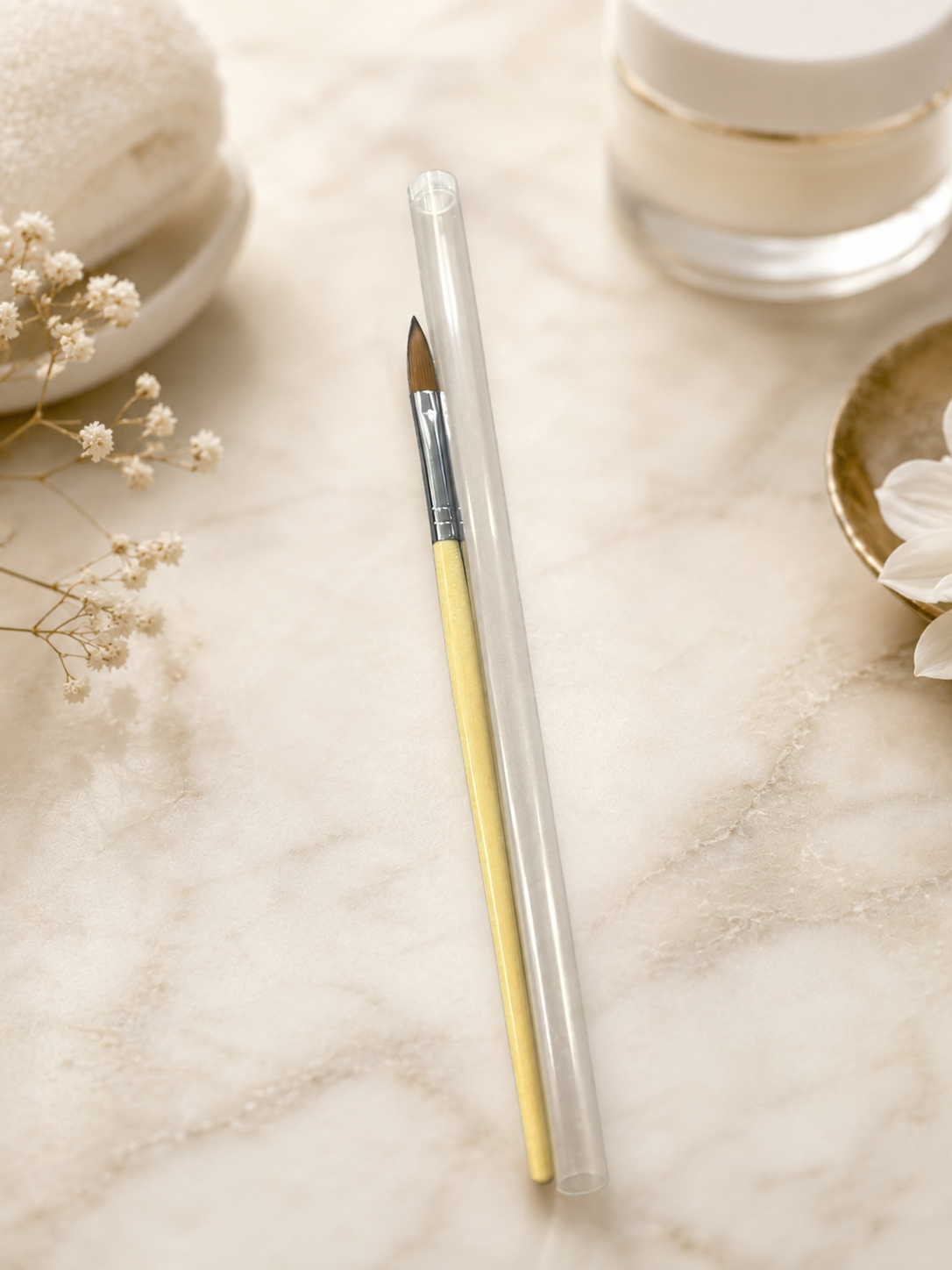 Pennello Nails No.10 con Manico in Legno