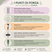Spazzola CURLO per Capelli Ricci e Mossi