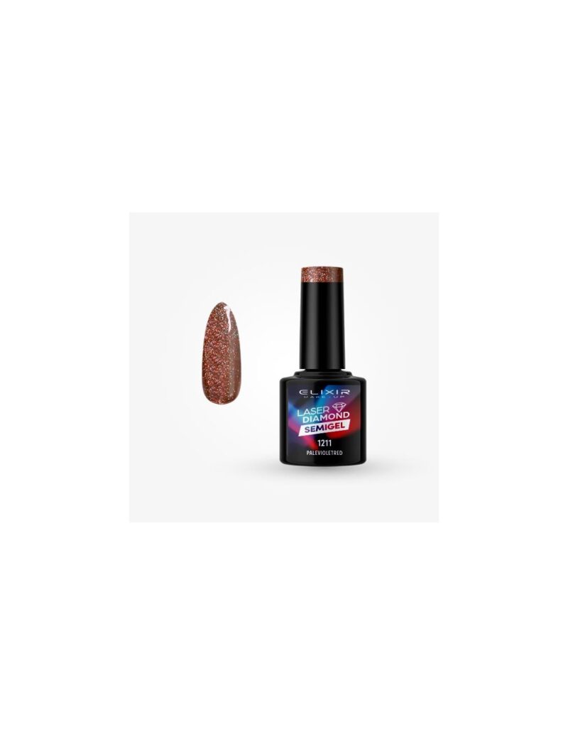 ELIXIR Laser Diamond Semigel 1211 Palevioletred – 8 ml