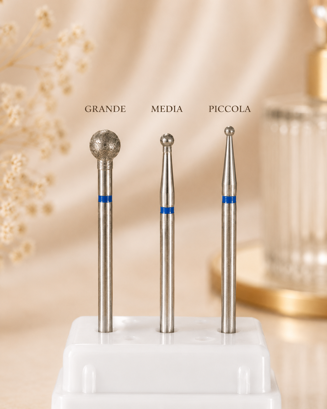 Punta fresa Dry Manicure diamantata