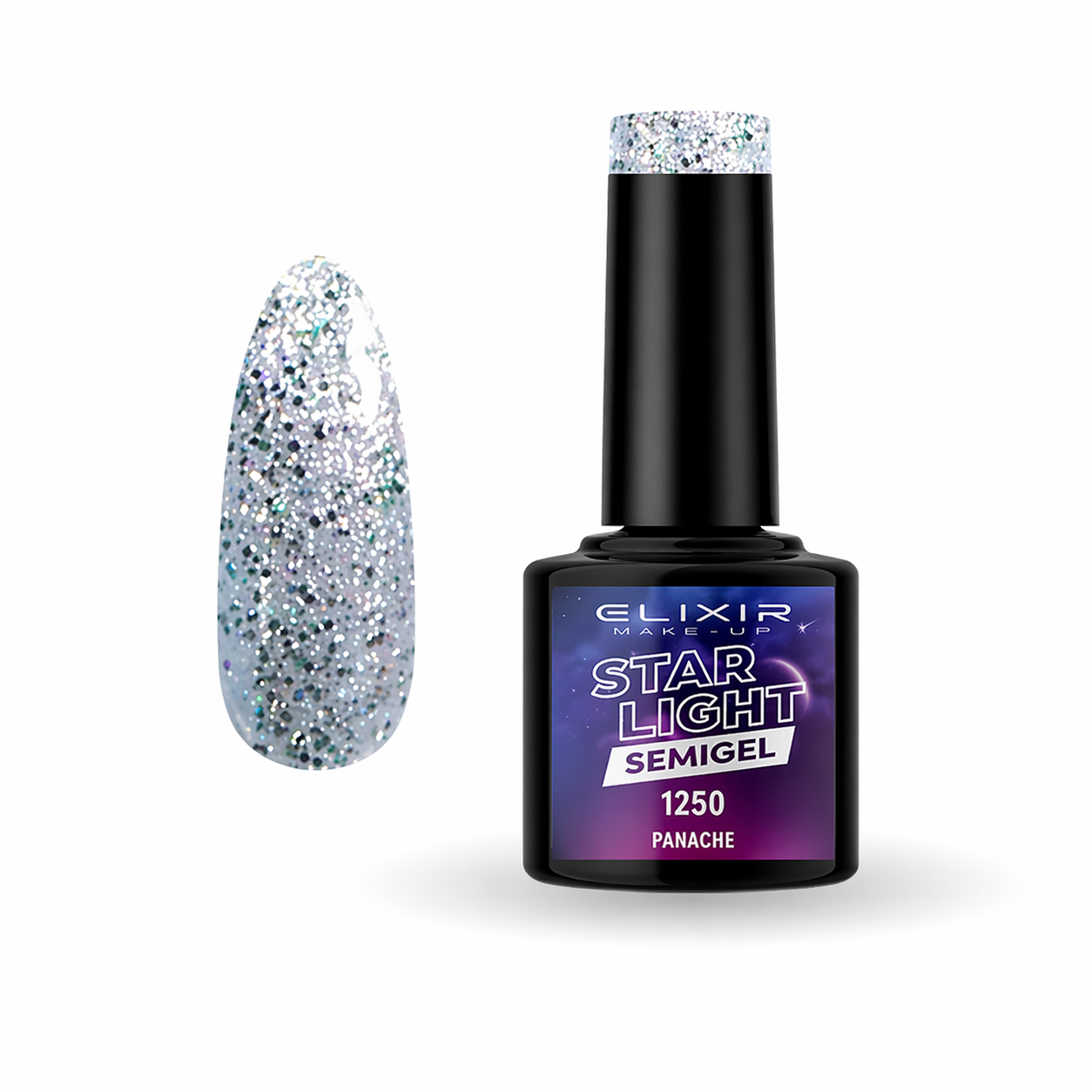 ELIXIR Laser Diamond Semigel 1250 Panache – 8 ml