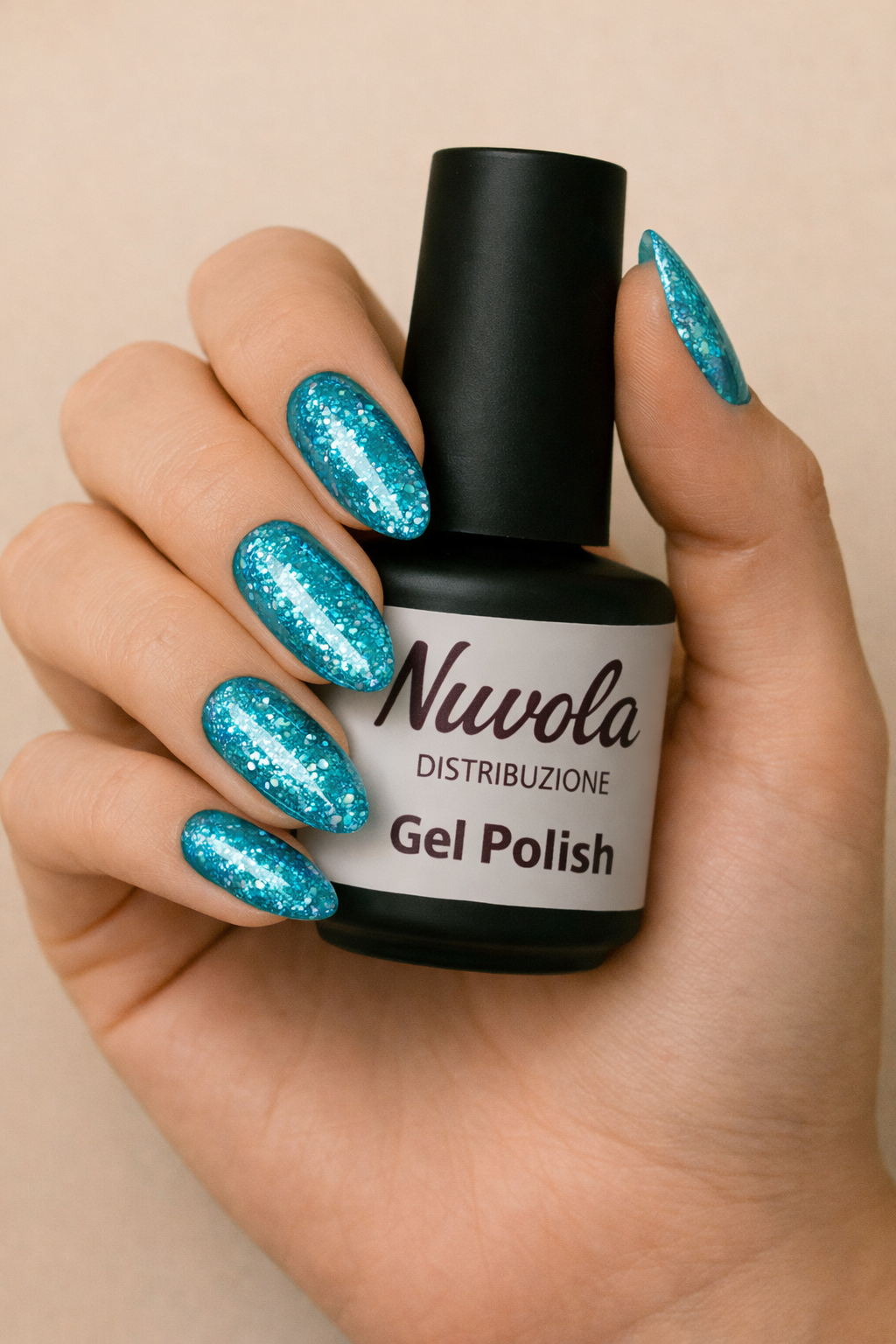 Gel Polish 86 – Ocean Sparkle