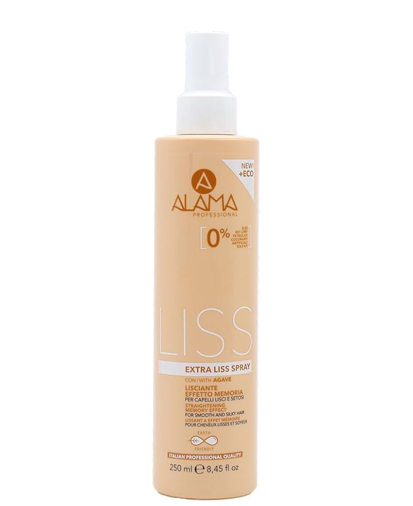 Alama Professional Liss Extra Liss Spray – Spray Lisciante Effetto Memoria con Agave