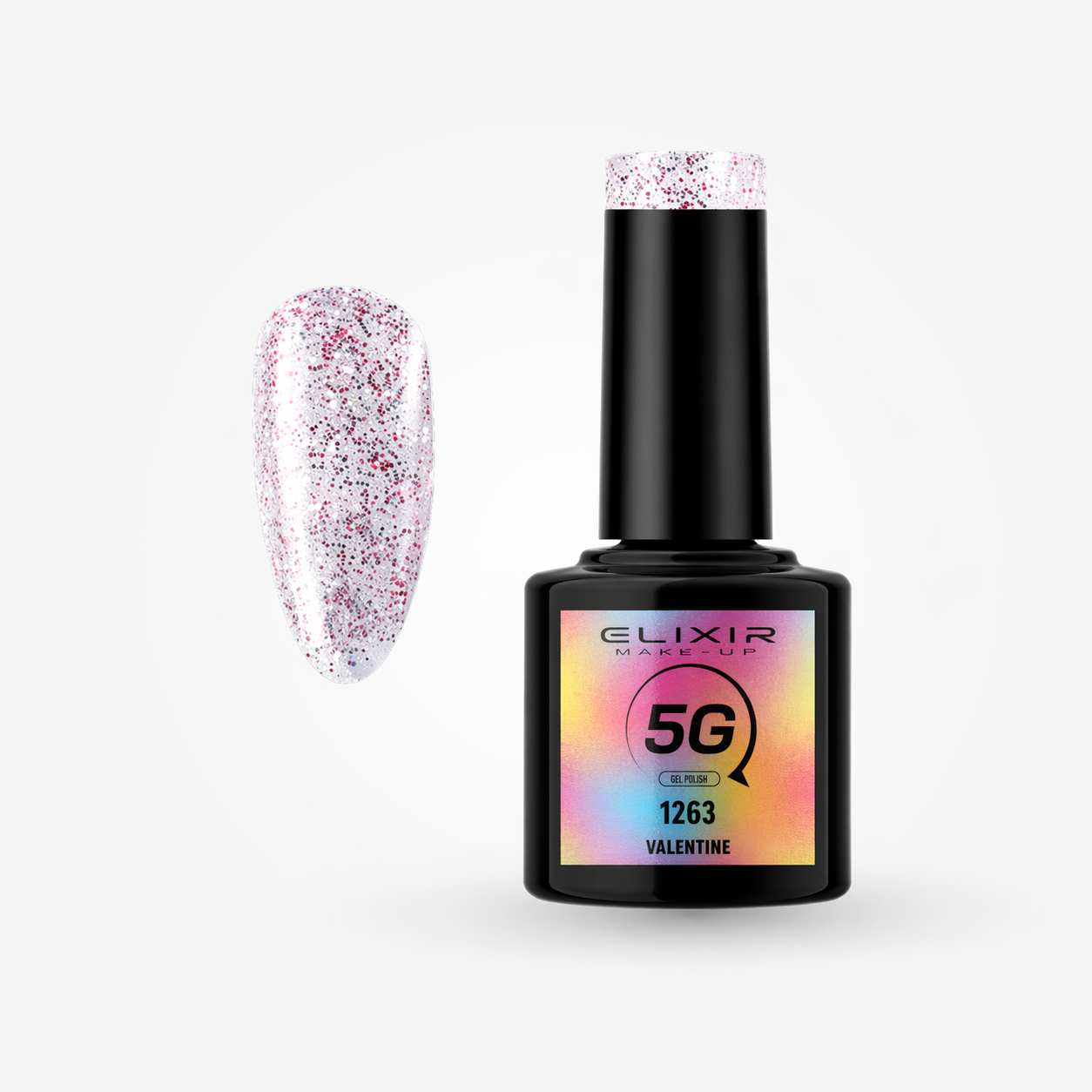 ELIXIR Laser Diamond Semigel  1263 Valentine – 8 ml