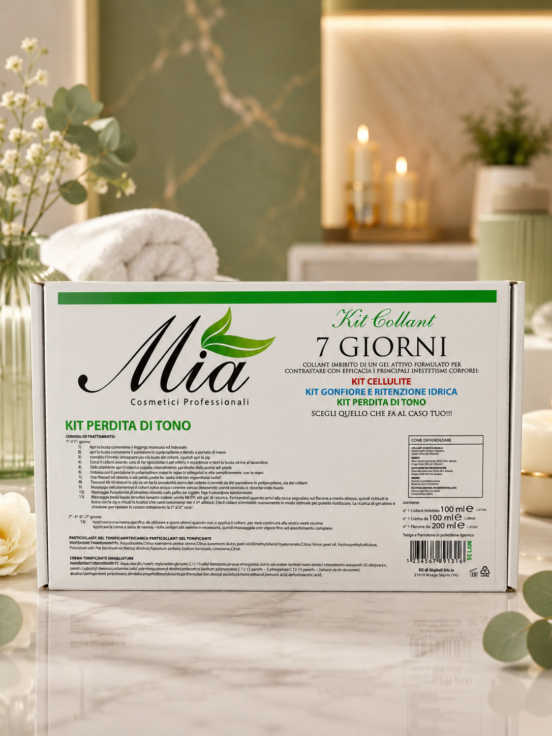 Kit Collant 7 Giorni – Perdita di Tono