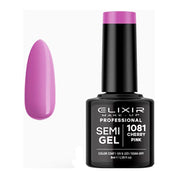 ELIXIR Professional Semi Gel 1081 Cherry Pink - 8 ml
