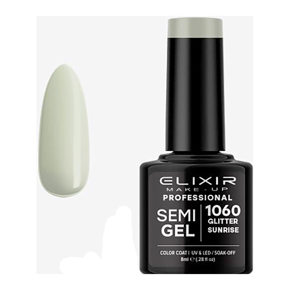 ELIXIR Professional Semi Gel 1060 Glitter Sunrise