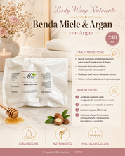 Benda Miele e Argan – Body Wrap Nutriente