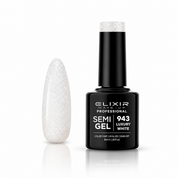 ELIXIR Laser Diamond Semigel  943 Luxury White  -8 ml