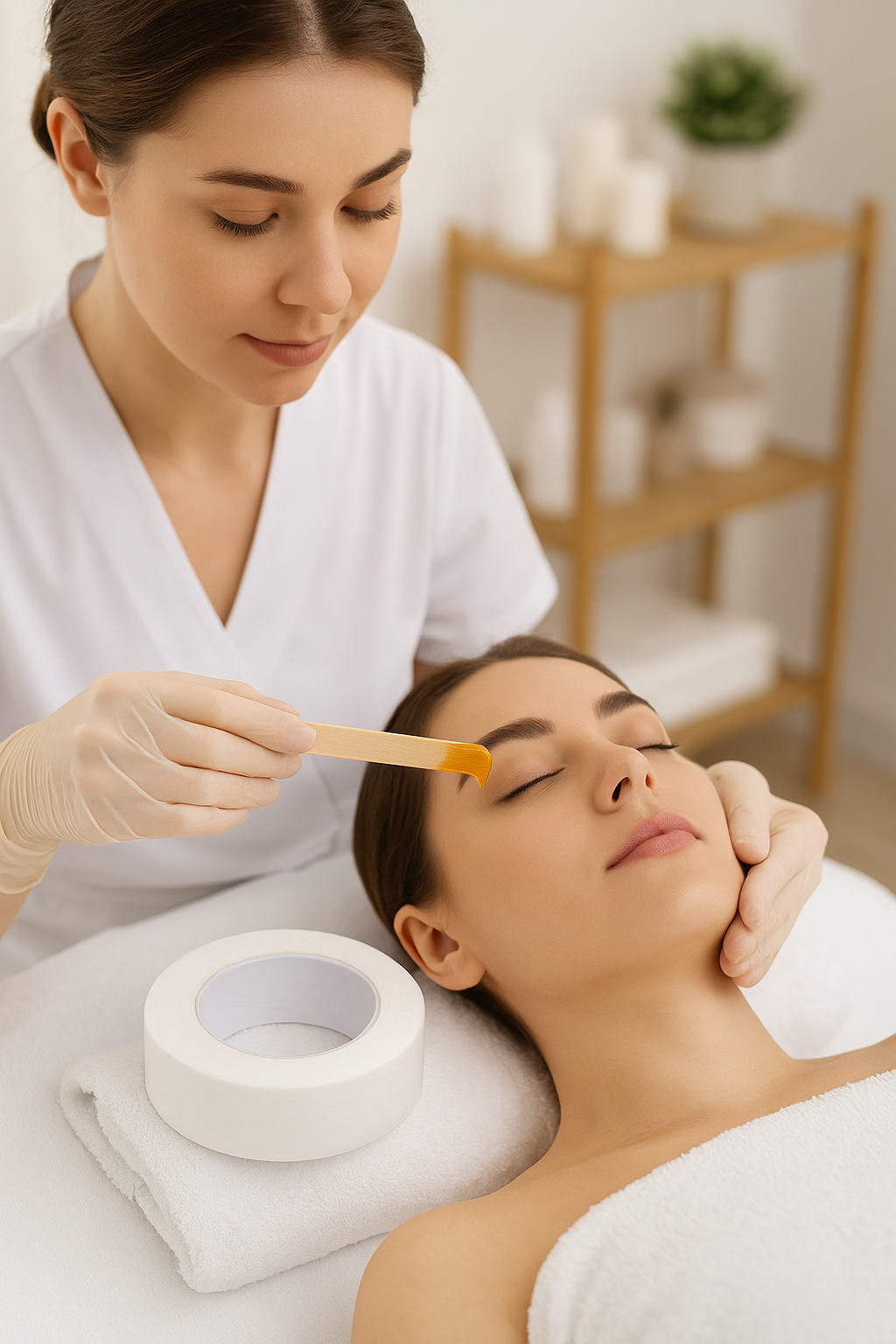 Melcap – Spatole in Legno Sottili per Epilazione – 100 pz