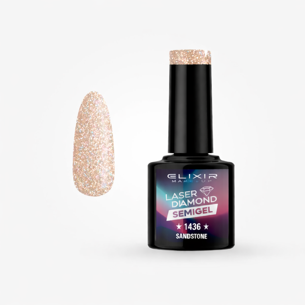 Elixir Make-Up Laser Diamond Semigel 1436 – Sandstone