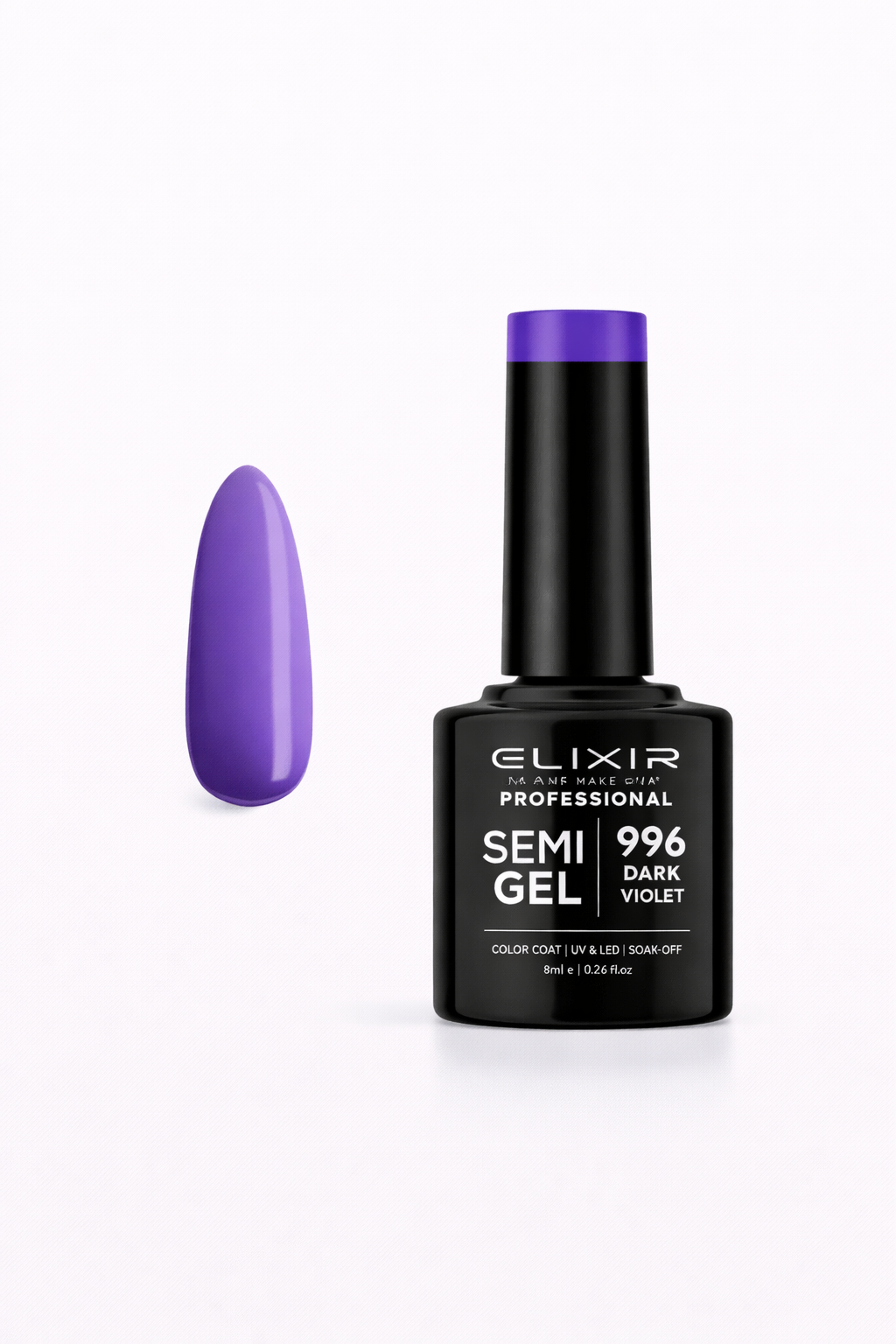 ELIXIR Professional Semi Gel 996 Dark Violet