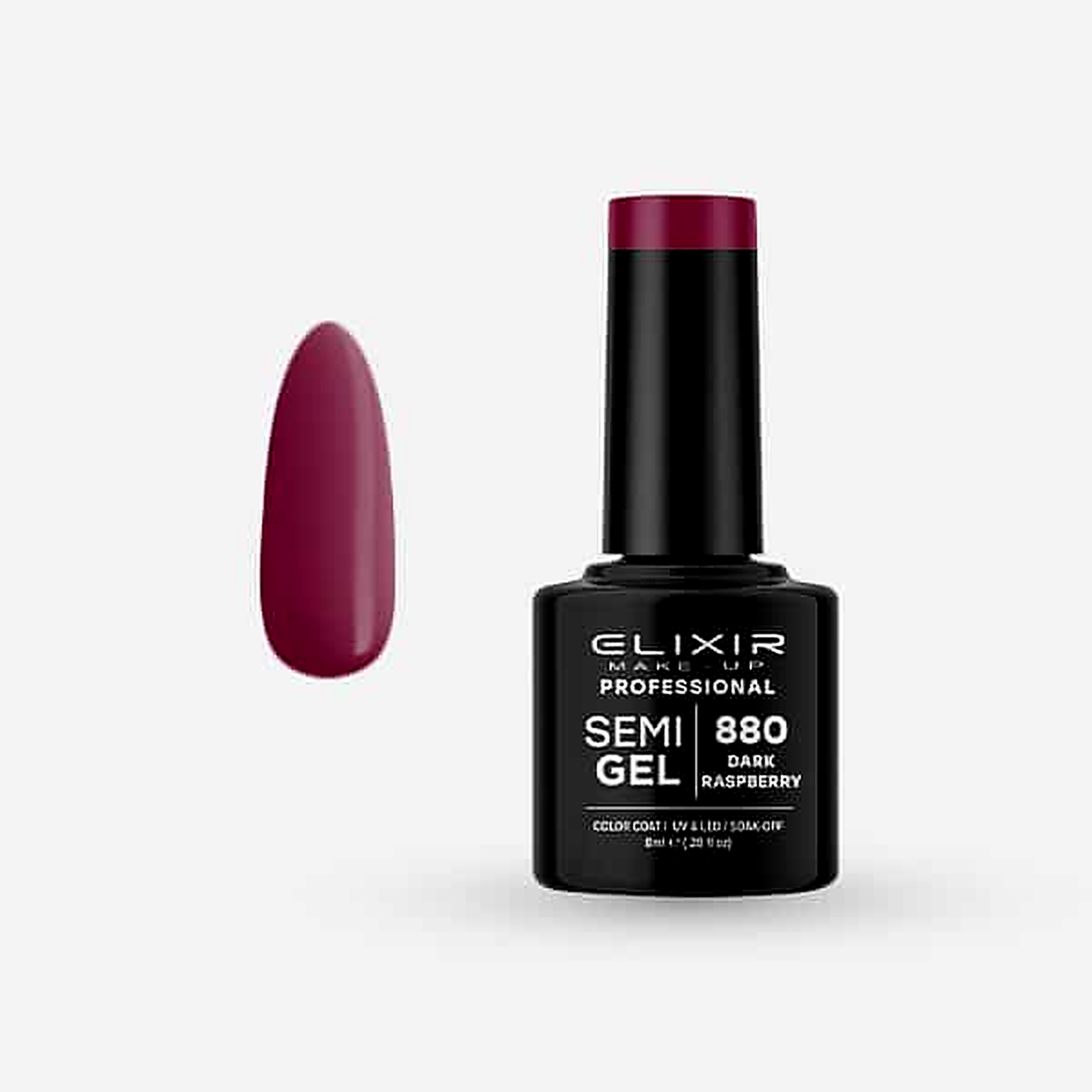 ELIXIR Professional Semi Gel 880 “Dark Raspberry”