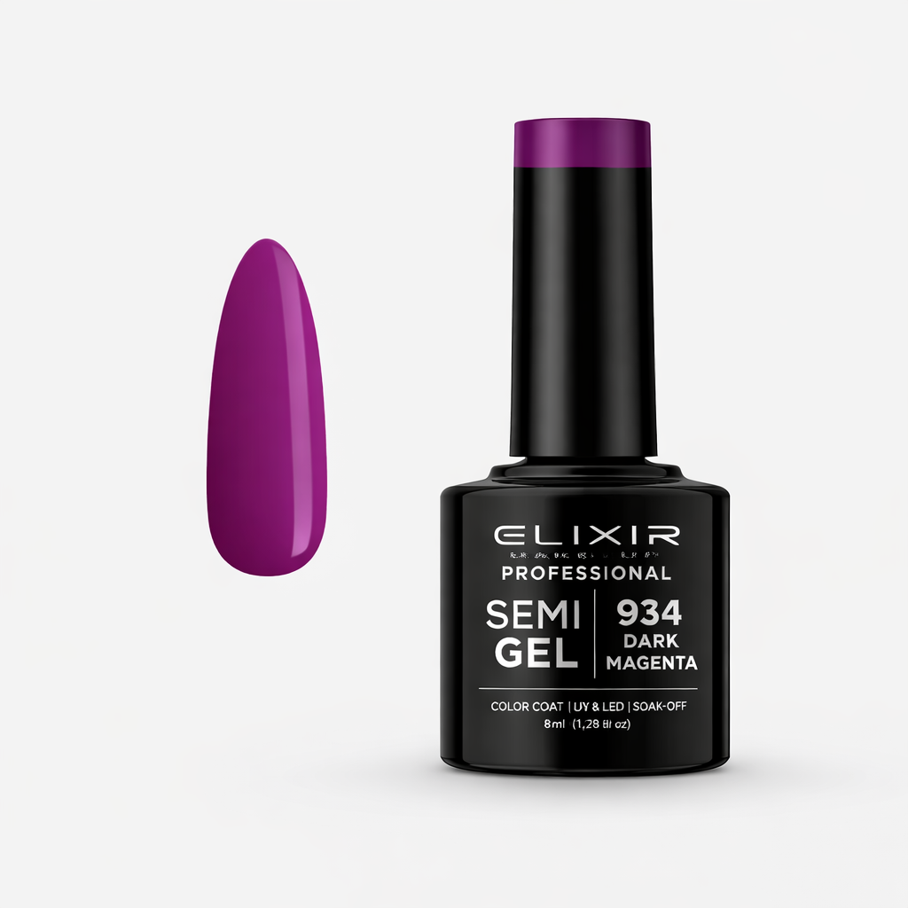 ELIXIR Professional Semi Gel 934 Dark Magenta