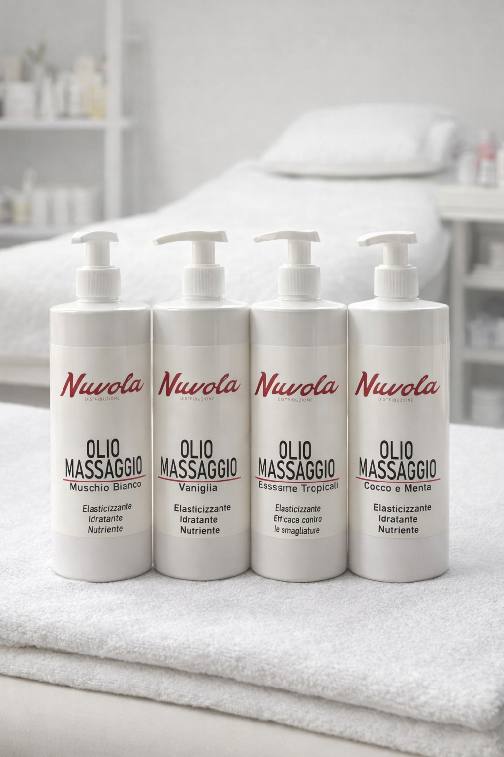 Olio da Massaggio Elasticizzante – Nuvola Distribuzione