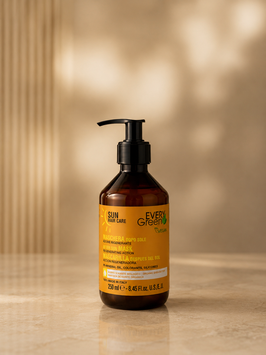 Every Green Sun Hair Care Maschera Dopo Sole Rigenerante – 250 ml