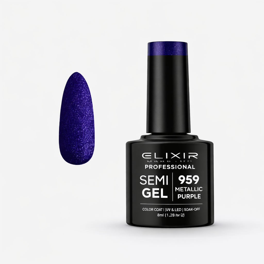 ELIXIR Professional Semi Gel 959 Metallic Purple