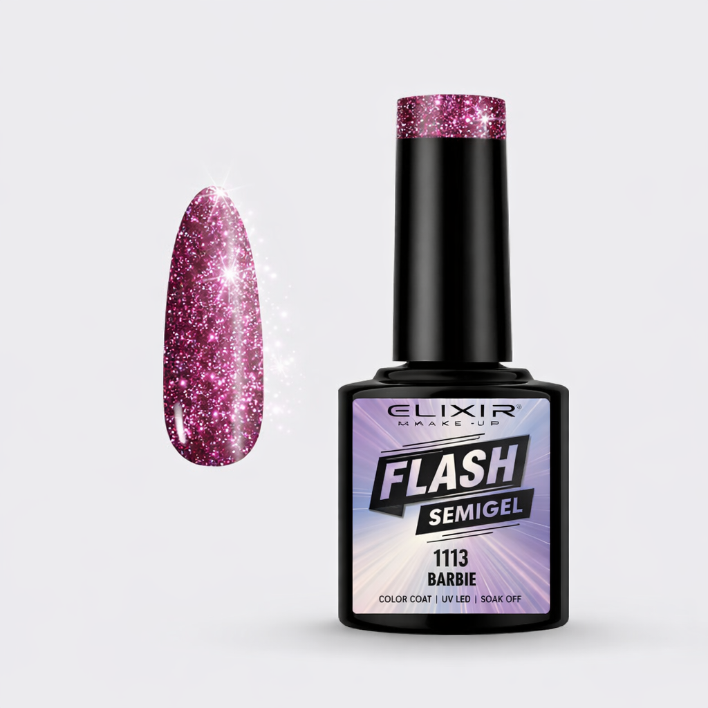 ELIXIR Flash Semigel 1113 Barbie – 8 ml