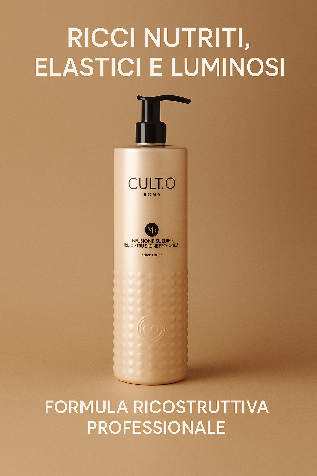 Cult.O Roma MK Infusione Sublime – Balsamo Ricci Senza Risciacquo Ristrutturante