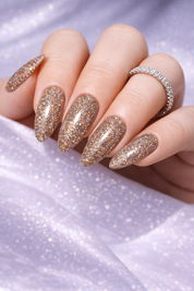 ELIXIR Laser Diamond Semigel 1195 Pale Gold – 8 ml