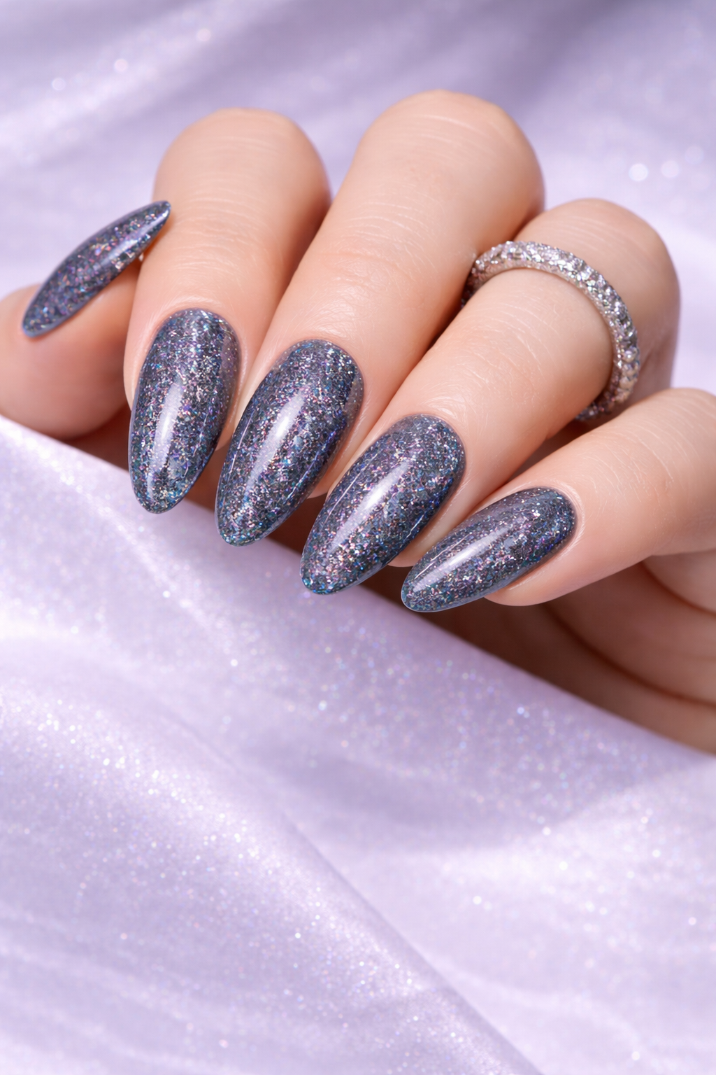 ELIXIR Laser Diamond Semigel 1197 Holo Grey – 8 ml