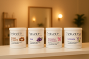 Linea Velvet 98% Natural Ingredients – Epilazione Professionale con Attivi Naturali