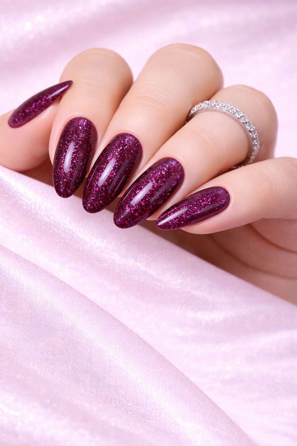 ELIXIR Laser Diamond Semigel 1215 Mulberry Violet – 8 ml