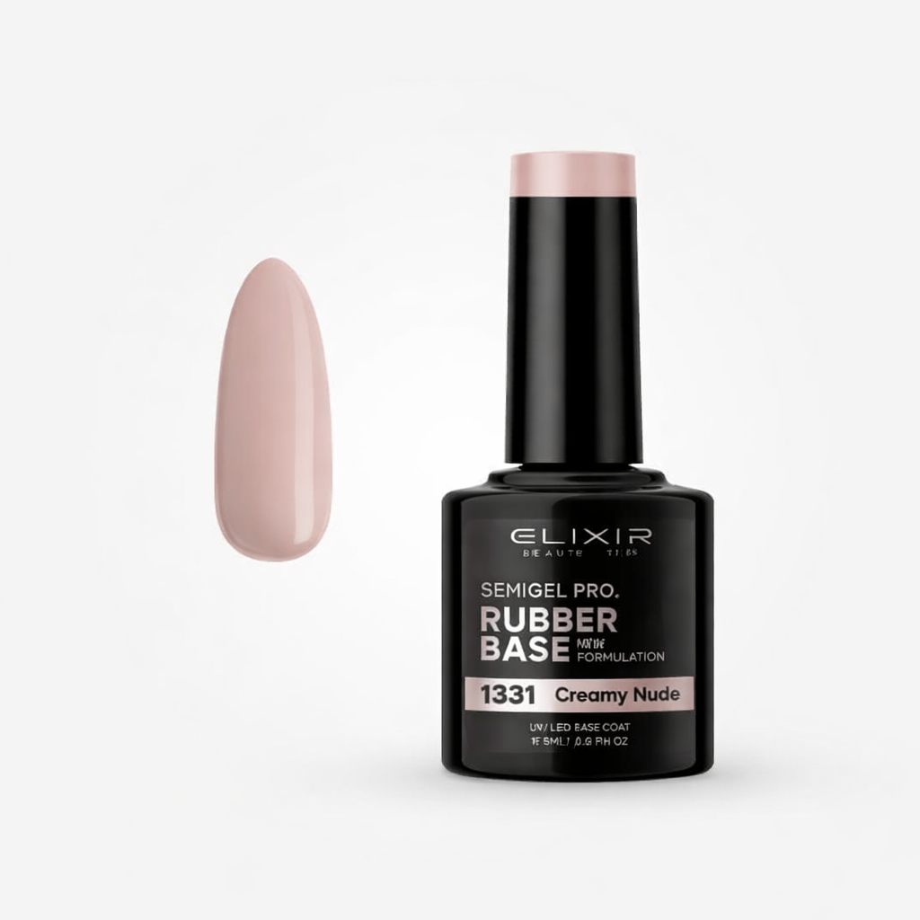 ELIXIR Semigel Pro Rubber Base 1331 Creamy Nude
