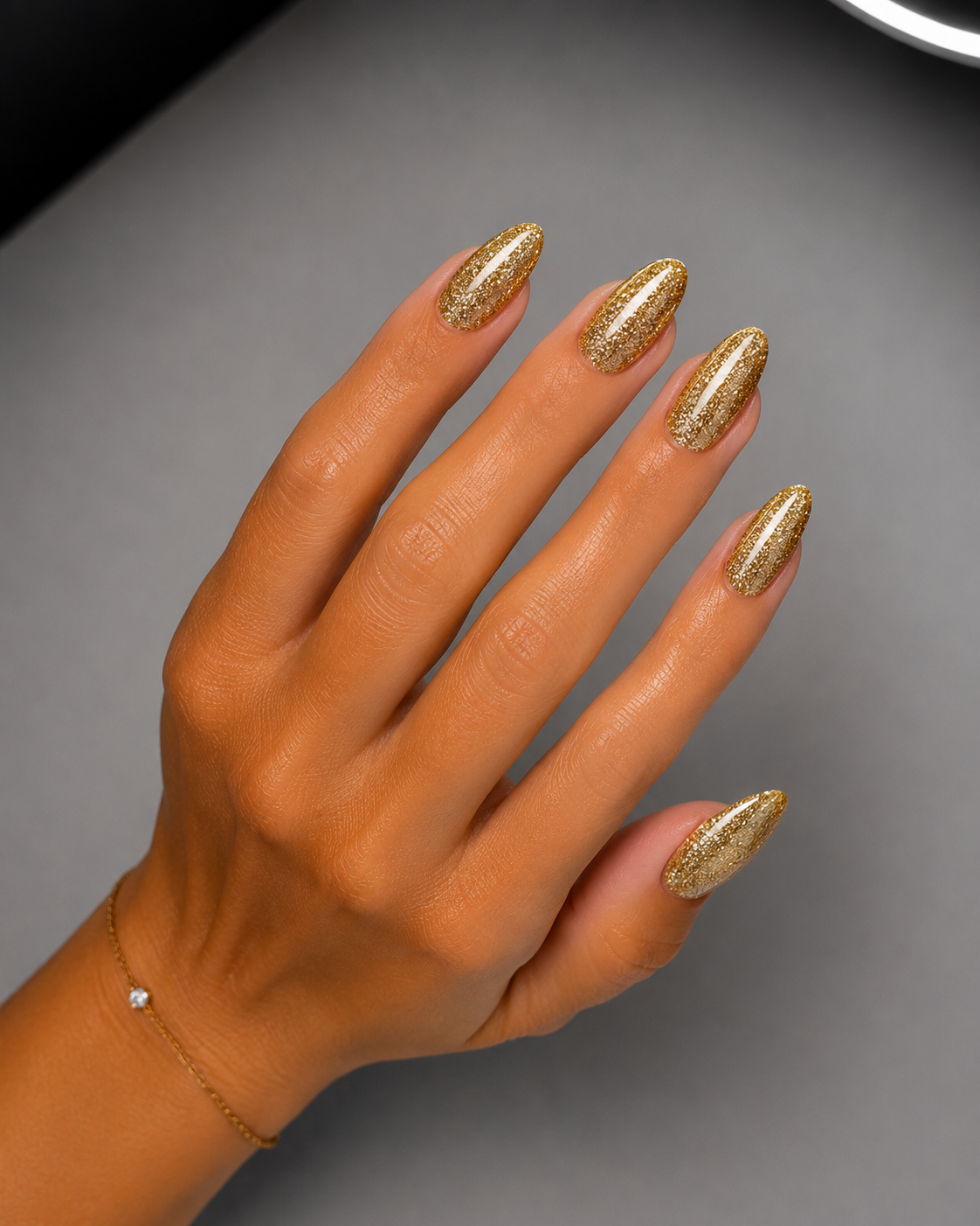 ELIXIR Professional Semi Gel 1103 Blonde Glitter Flash