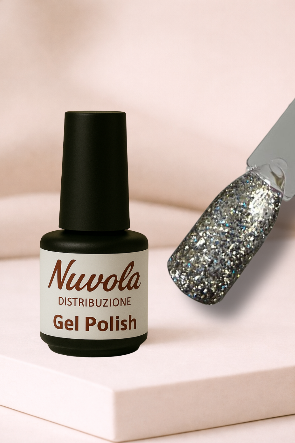 Gel Polish Paiette Argento 3861