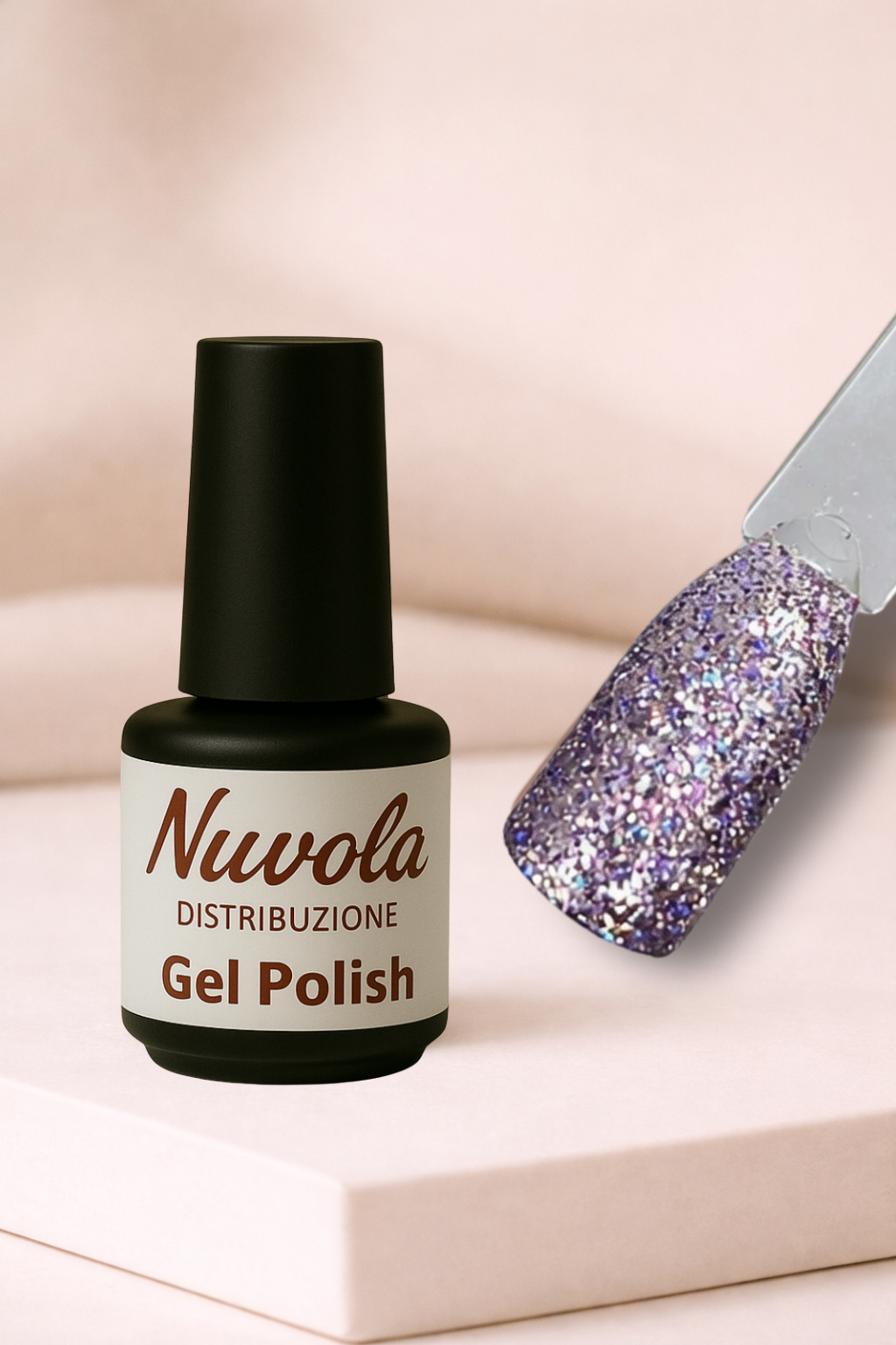 Gel Polish Viola Paiette 3865