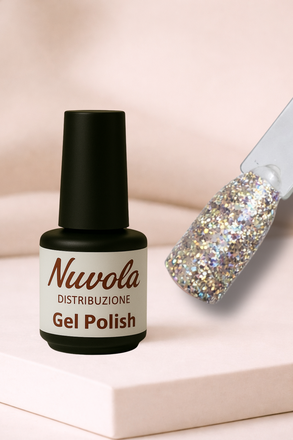 Gel Polish Glitter Lux 4215