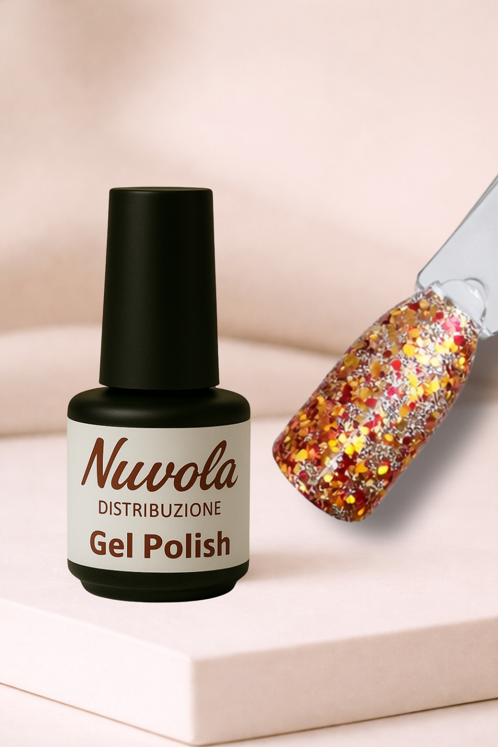 Gel Polish Paiette Rubino 4250