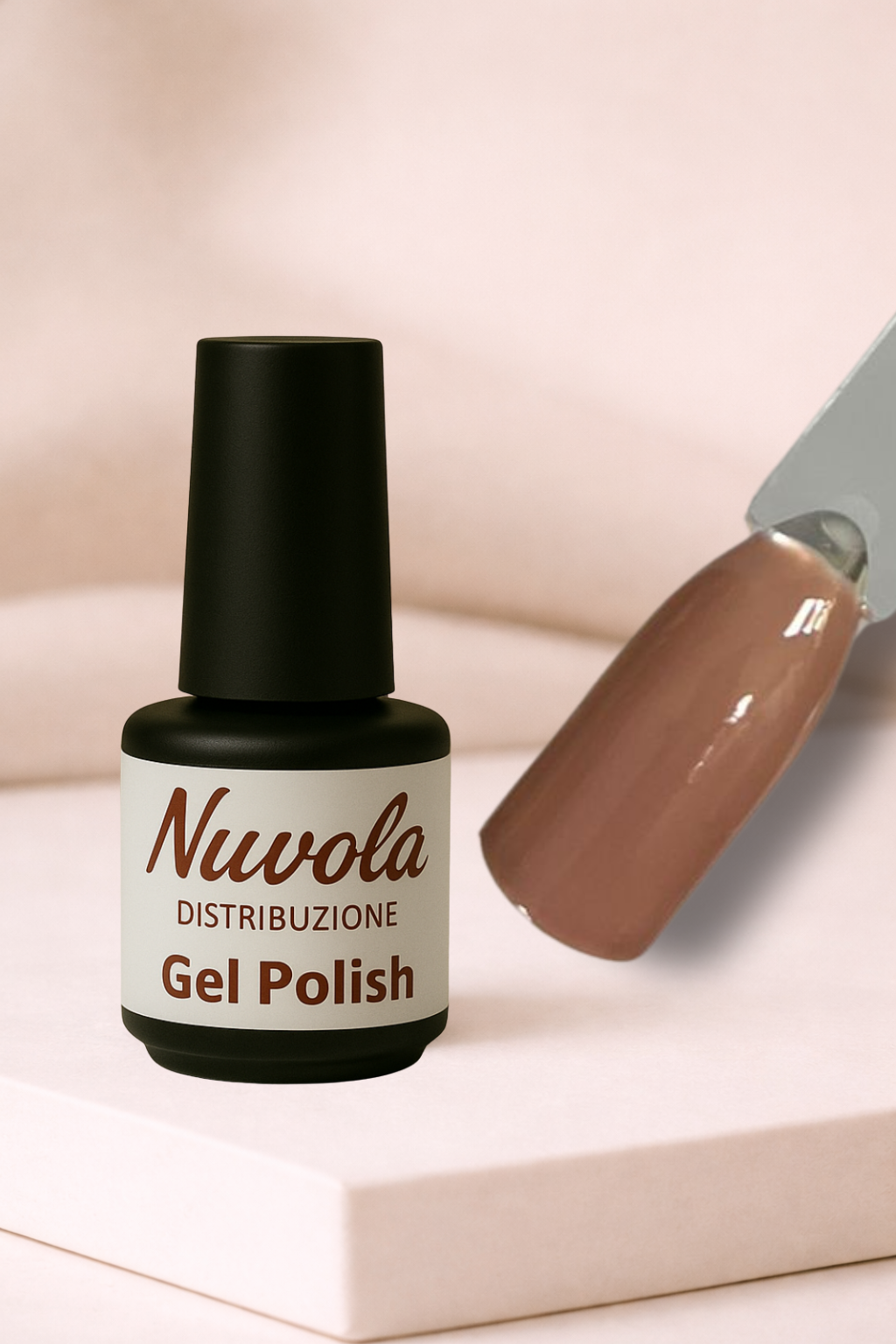 Gel Polish Soft Caramel Nude 496