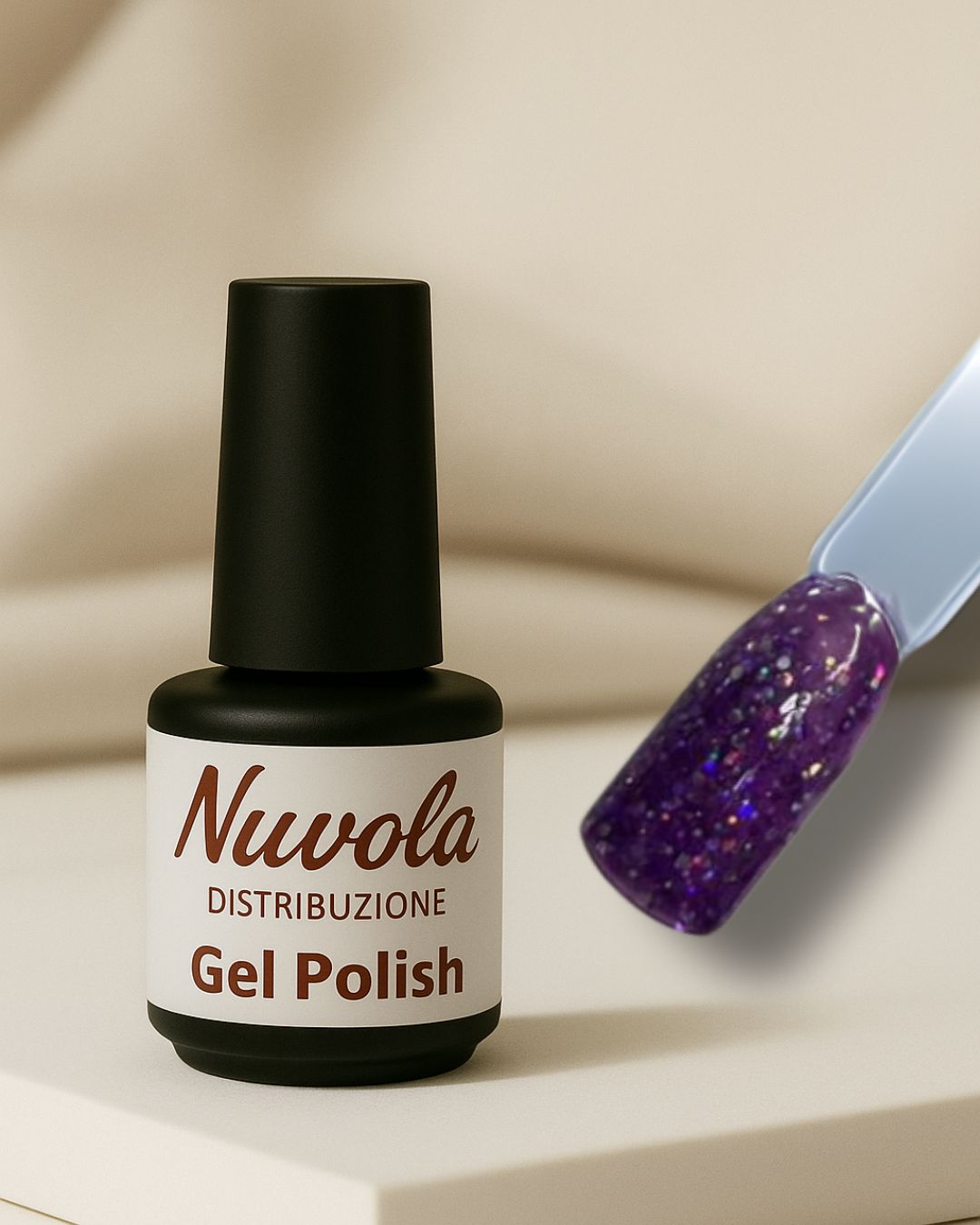 Gel Polish Ametista Glitter 125