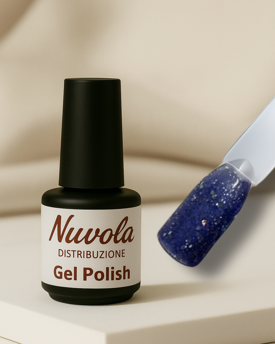 Gel Polish Zaffiro Glitter 126