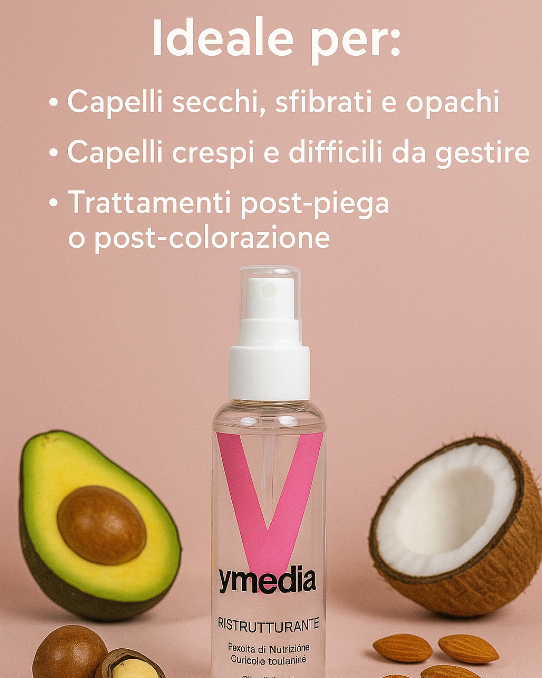 Ymedia – Cristallo Liquido Keratinico all’Olio di Argan e Macadamia