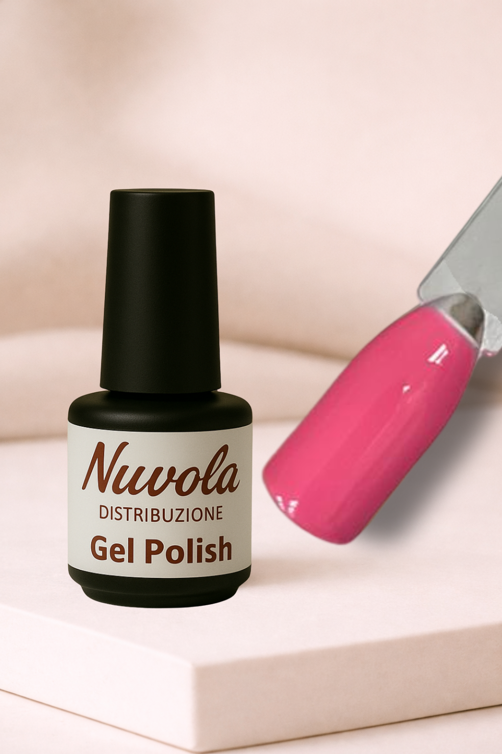 Gel Polish Rosa Bubble 673