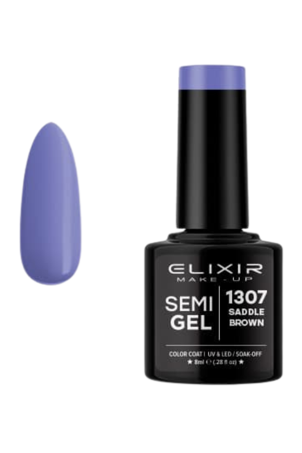 Elixir Semi Gel 1307 – Saddle Brown