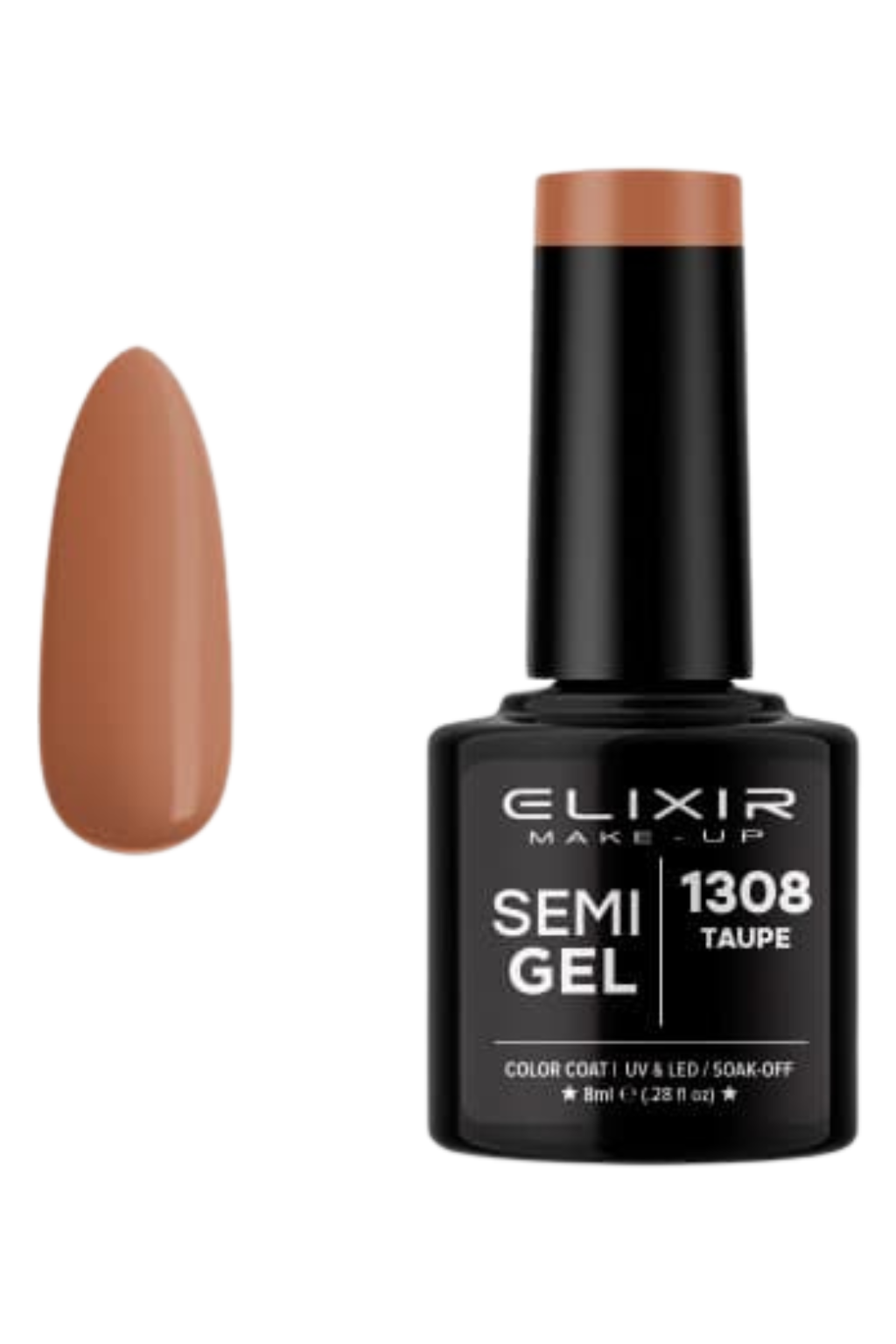 Elixir Semi Gel 1308 – Taupe