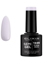 Elixir Semi Gel 1339  Floral White - 8 ml