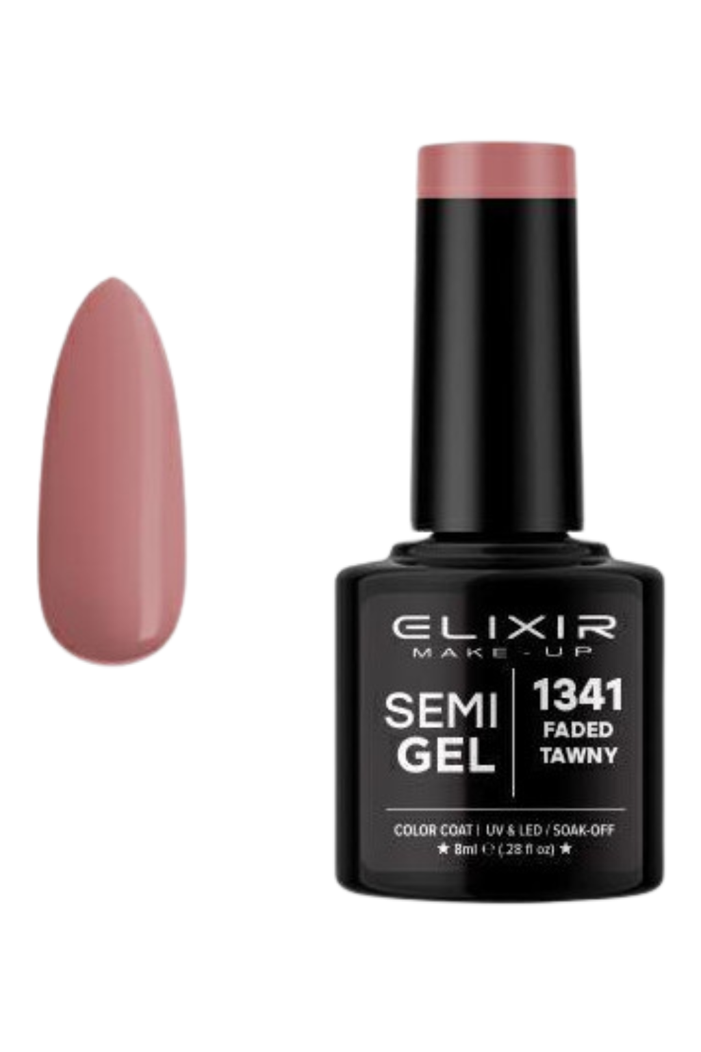 Elixir Semi Gel 1341 – Faded Tawny