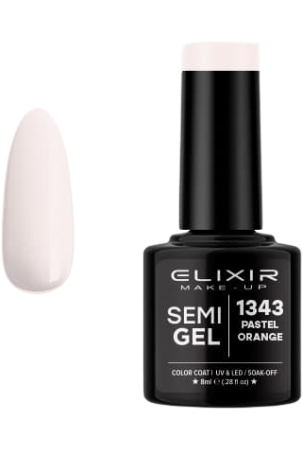 Elixir Semi Gel 1343 – Pastel Orange