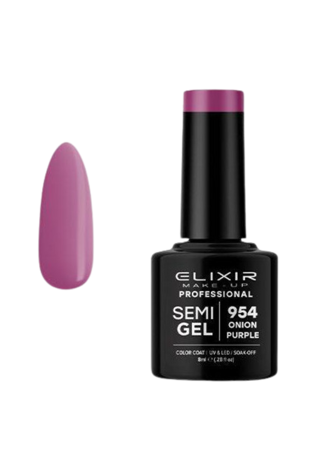 ELIXIR Professional Semi Gel 954 Onion Purple