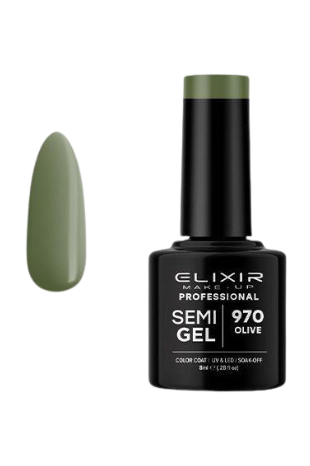 ELIXIR Professional Semi Gel 970 Olive