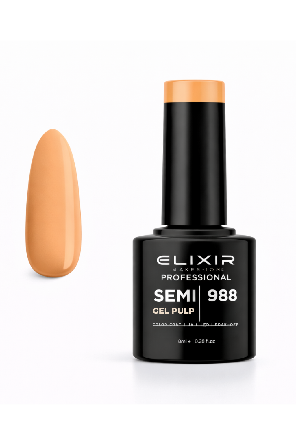 ELIXIR Professional Semi Gel 988 Creamy Puff