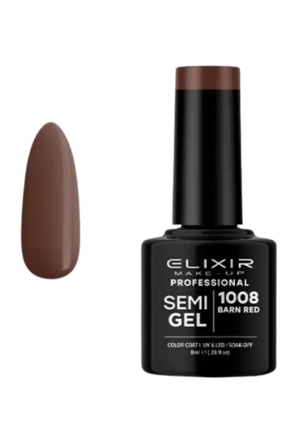 ELIXIR Professional Semi Gel 1008 Barn Red