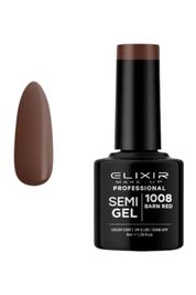 ELIXIR Professional Semi Gel 1008 Barn Red - 8 ml