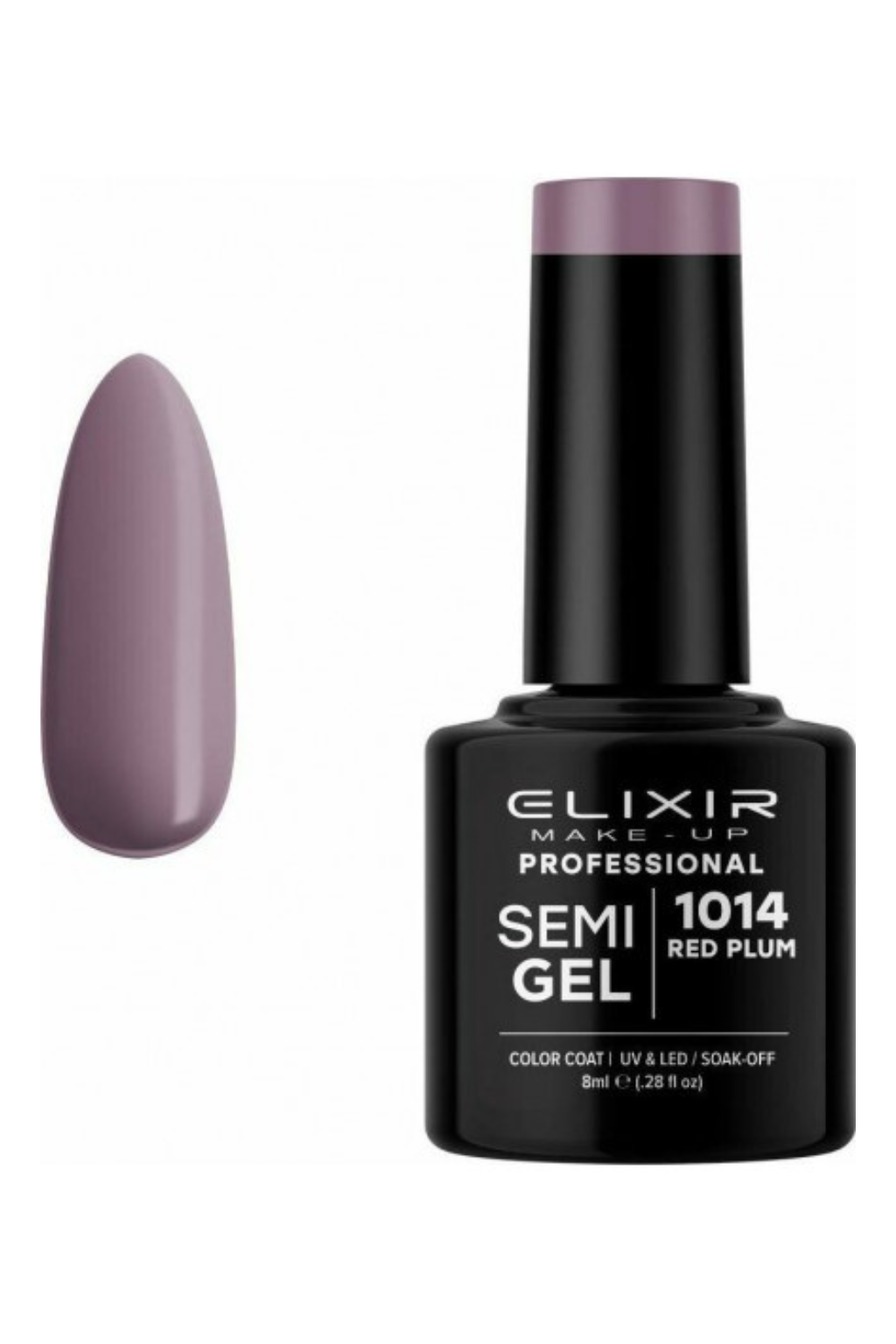 ELIXIR Professional Semi Gel 1014 Red Plum