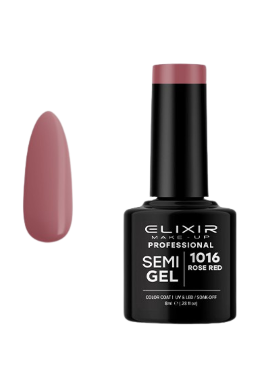 ELIXIR Professional Semi Gel 1016 Rose Red